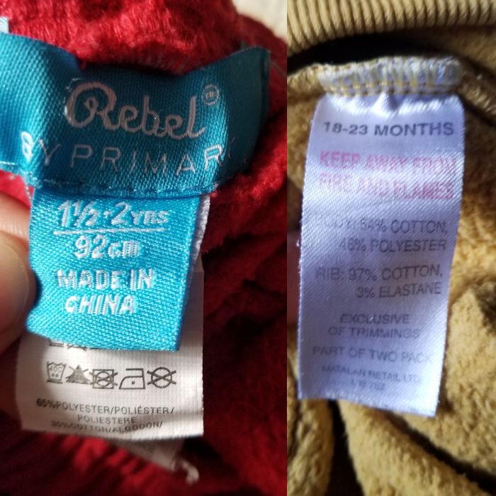Дитячі штани Primark, утеплені штани для хлопчика спортивні, джогери