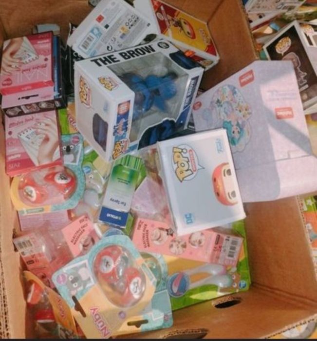 Zabawki karton mix bananowiec