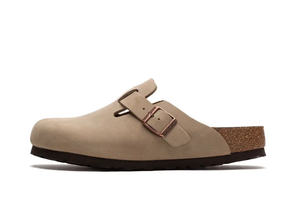 Шльопанці Birkenstock Boston BS Tabacco Brown Оригінал
