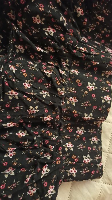 Spódnica spódniczka mini na gumie New Look M 38 falbany j.nowa