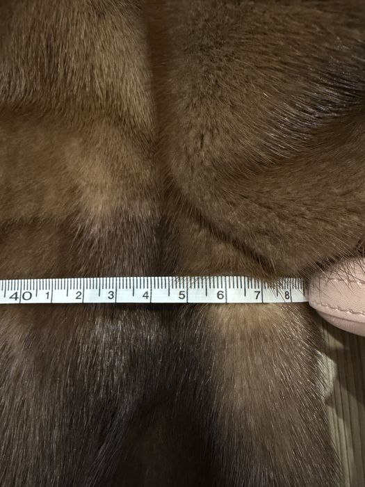 шуба  з натуральної норки