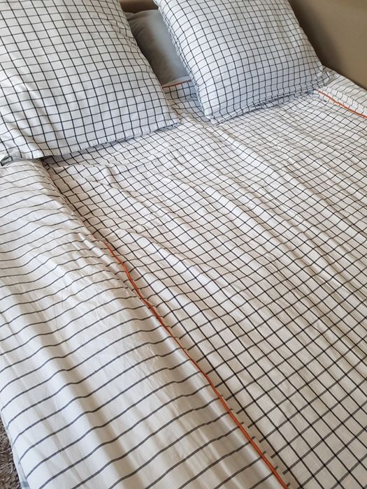 Pościel Ikea 200/200cm, 2×poszewki 50/60 bawełna