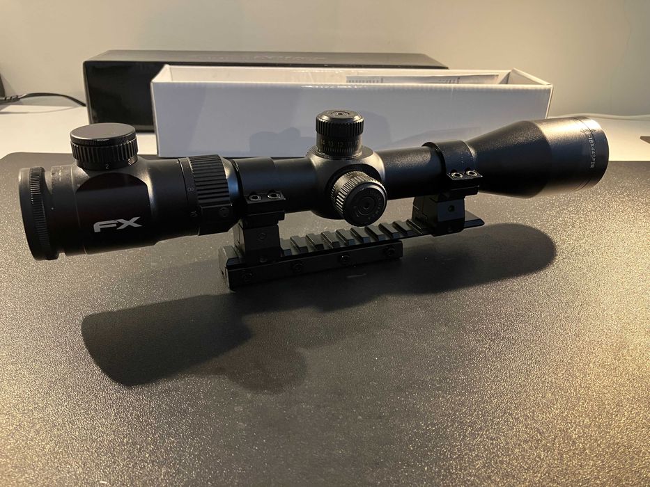 Mira FX Airguns 6-18X44 SF IR 30mm + FX no Limit Mounts