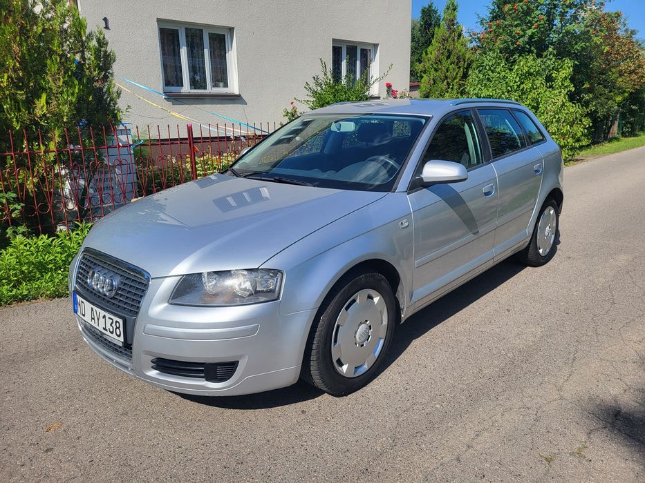 Audi A3 z Niemiec Klima 5d 1.6mpi Super stan  2007r  stary motor
