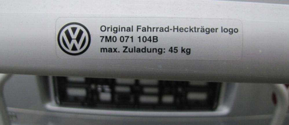 Bagażnik do rowerów Volkswagen