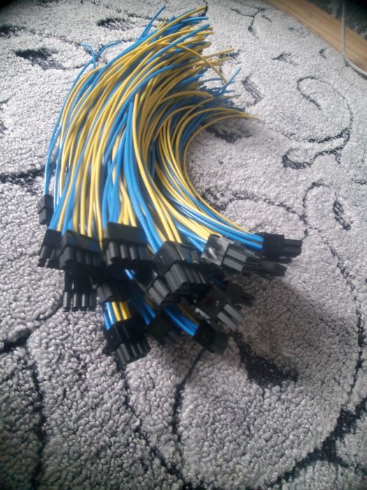 Коса кабель распайки серверного блока 6+2 pin