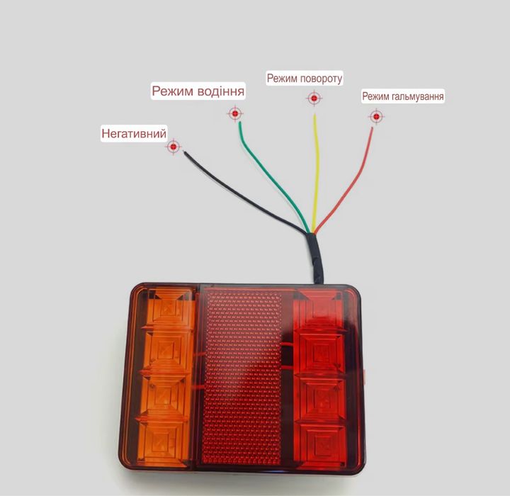 Фонари на прицеп 12v светодиодные. Led фонари на прицеп универсальные