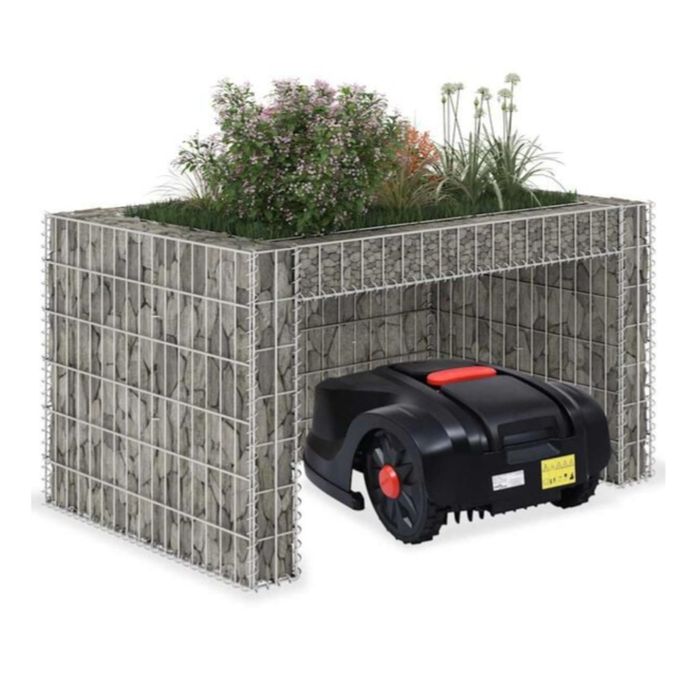 Garaż dla kosiarki, dolnica metalowa
vidaXL Garaż dla kosiarki z donic