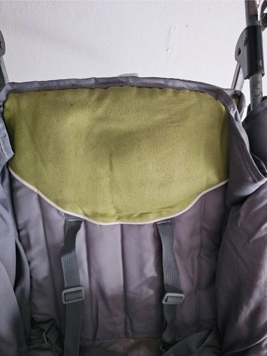 Carrinho de Passeio ZiPi Cinza e Verde