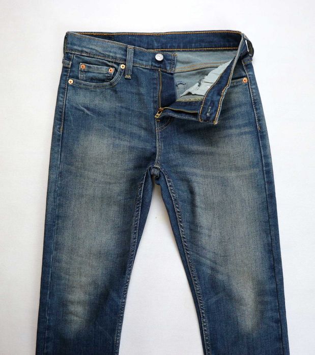 Levis 510 Skinny spodnie jeansy W28 L30 pas 2 x 38/40 cm