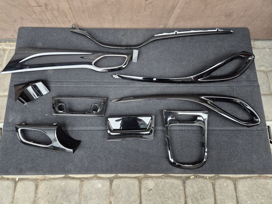 Astra K Dekory Black Piano Czarny Połysk Europa Komplet Ramka Dekor