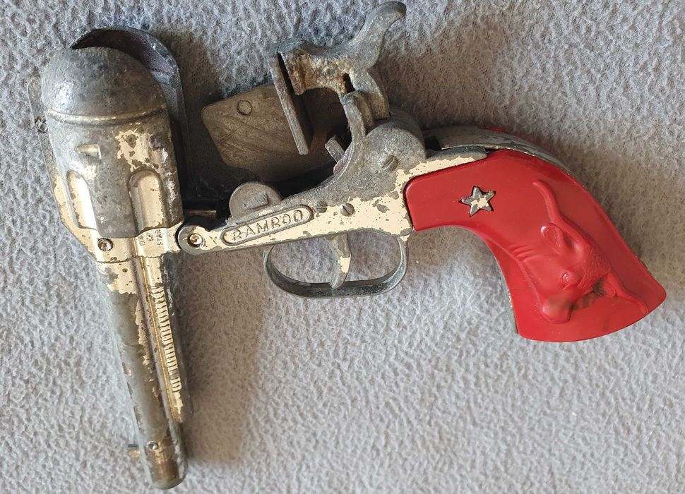 Belo Revolver de brincar LONESTAR RAMROD, vintage - Anos 60 - England