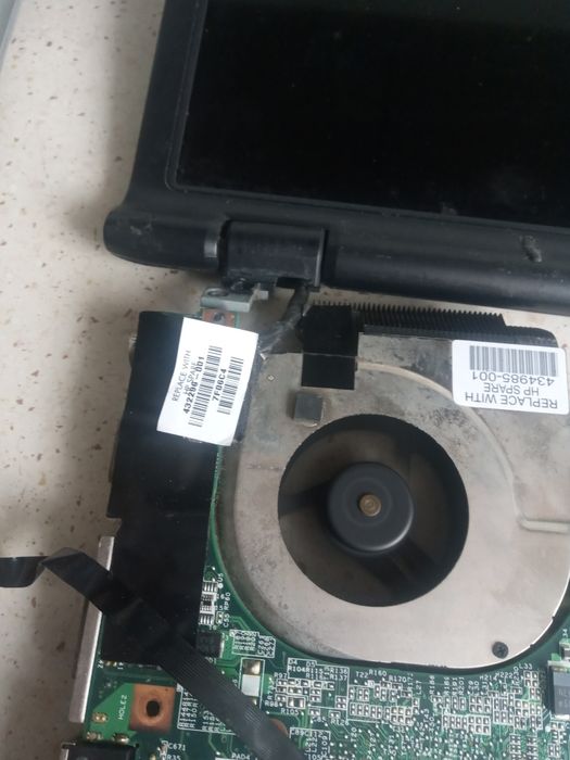 Uszkodzony Komputer laptop hp dv6000