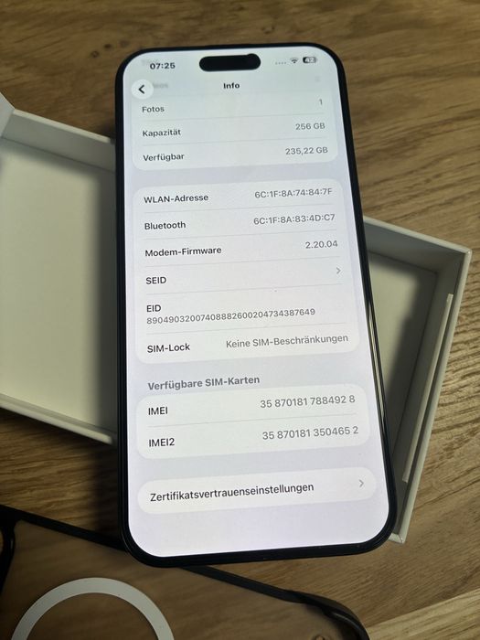IPhone 16 Pro Max, 256 GB стан ідеал