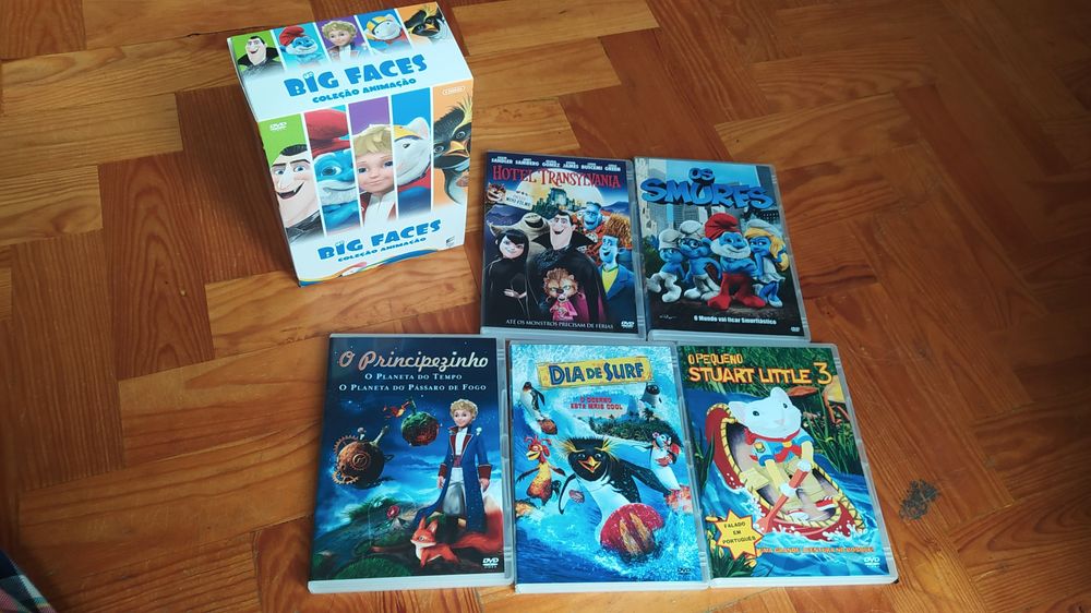 Pack 5 filmes criança