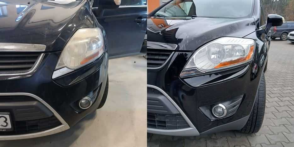 Odnawianie lakierowanie lamp reflektorów