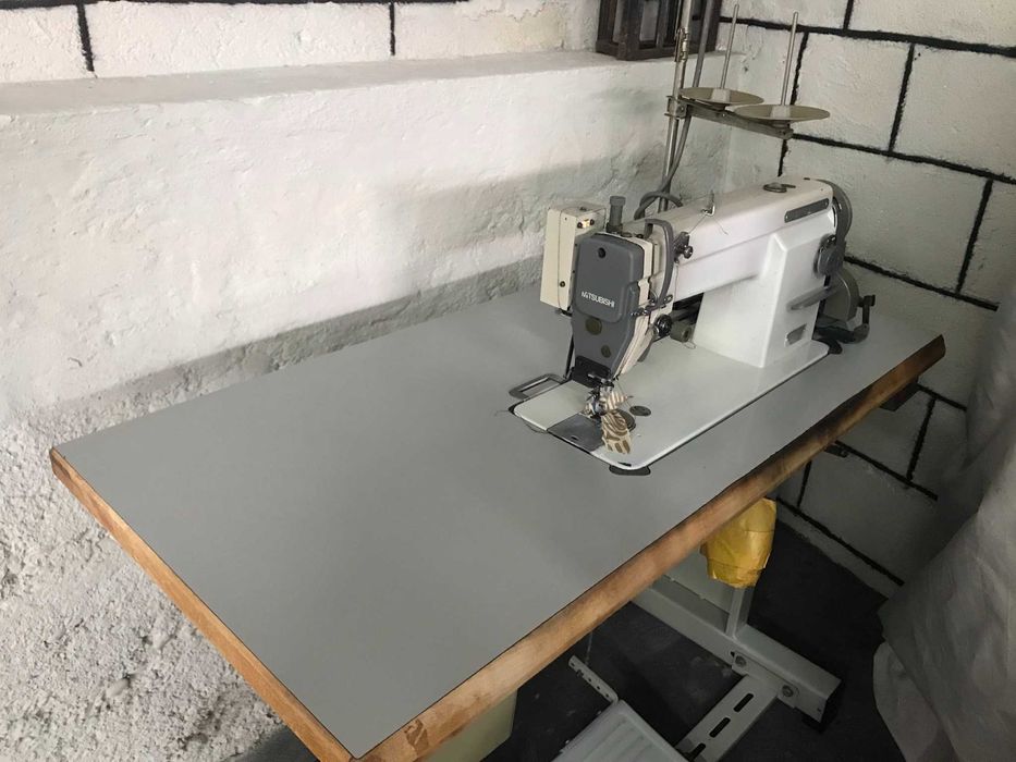 Maquina Industrial Ponto Corrido C/Corte Linha Mt Boa