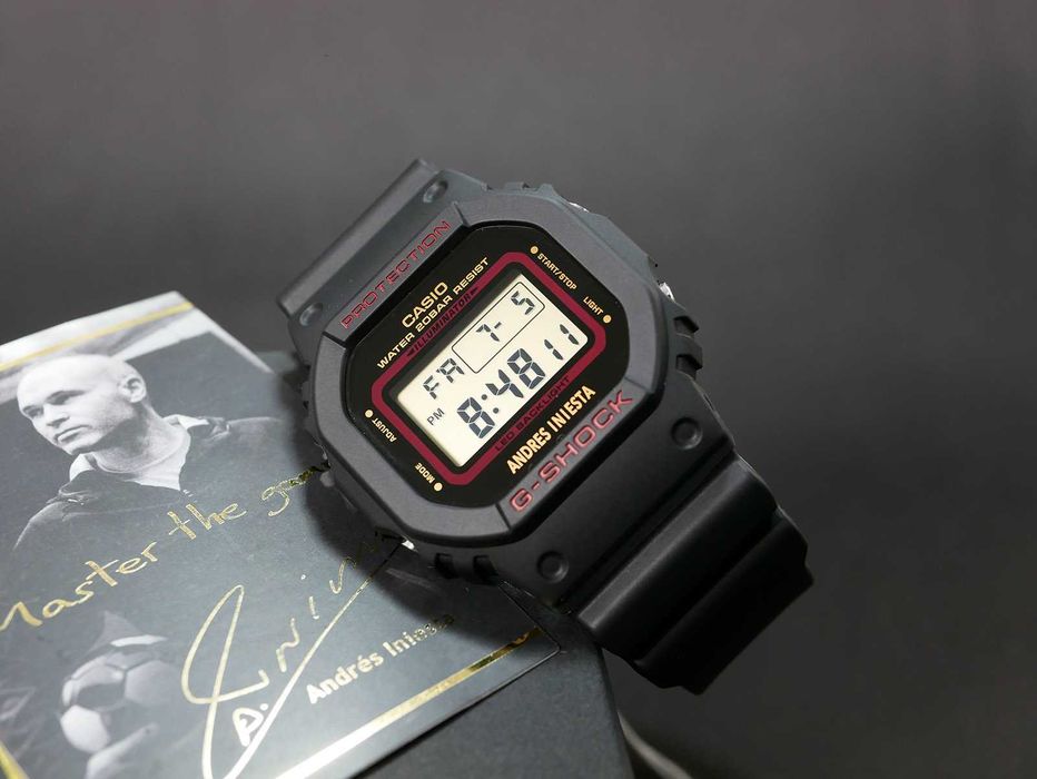 Casio DW-5600AI-1 Andrés Iniesta Collaboration. 100% оригинал.