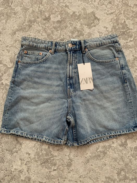 Джинсові шорти Zara розмір 42