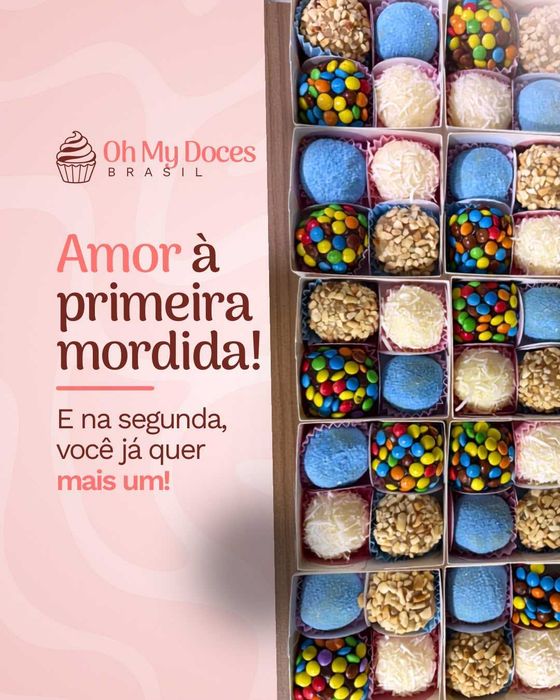 Oh My Doces Brasil - Bolos, Doces e Salgados por encomenda