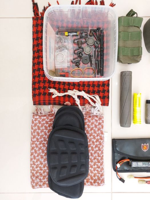 Vários Acessórios de Airsoft