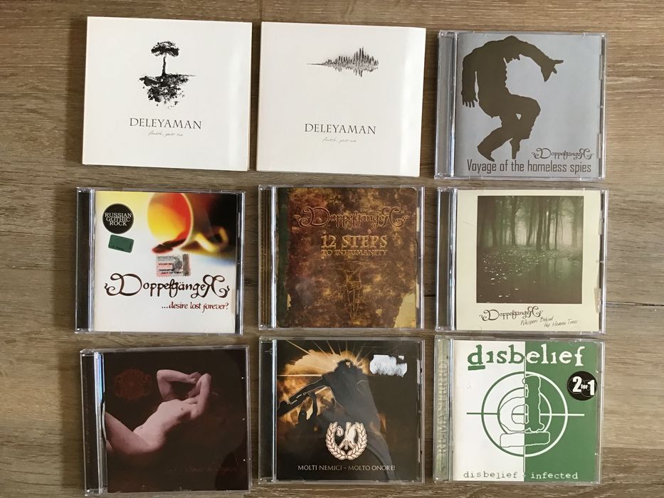 CDs rock pop metal baratos C+D