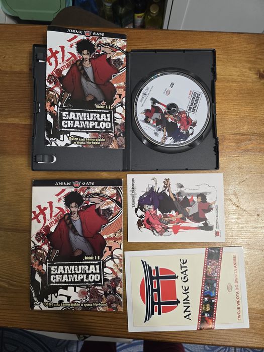 Samurai Champloo 4 płyty DVD