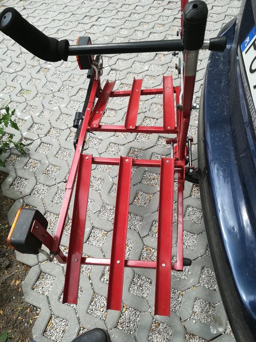 Bagażnik na 3 rowery