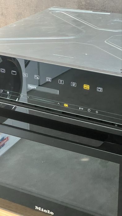 2в1 Духовой шкаф з СВЧ Miele H 7140 BM WiFi ВИСТАВКА духова шафа