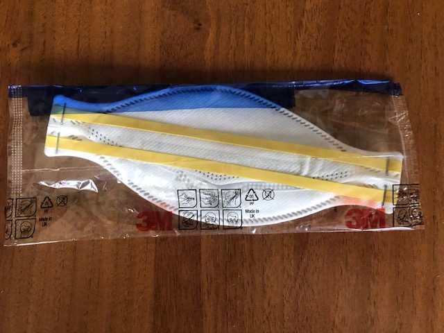 Респиратор (маска) противоаэрозольный 3М AURA 9310+