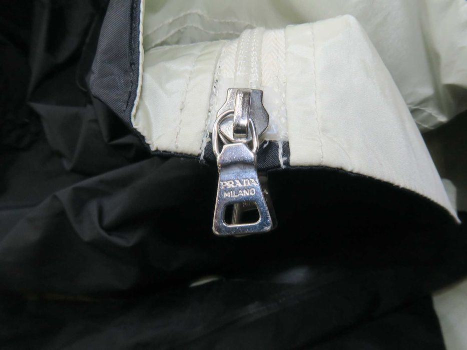 Prada dwustronna kurtka wiatrówka damska L