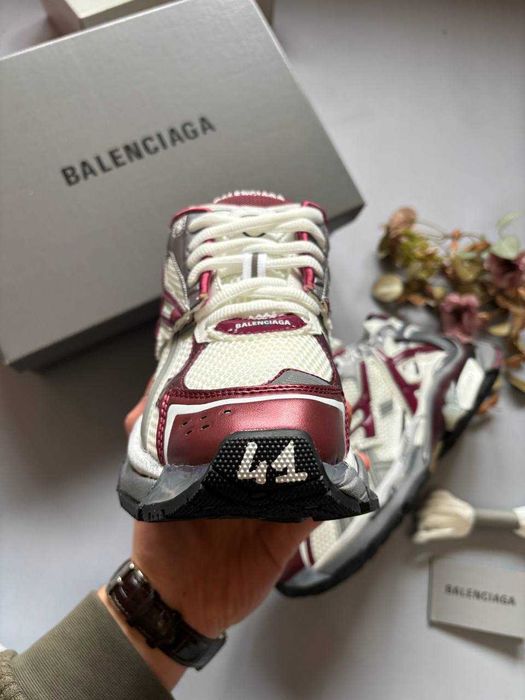 !SALE! Balenciaga Runner White Red 36 37 38 39 40 41 42 43 44 45 46 баленсіага
