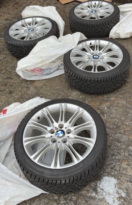 Komplet Felg BMW 5x120 18 M-Pakiet Opony Zimowe