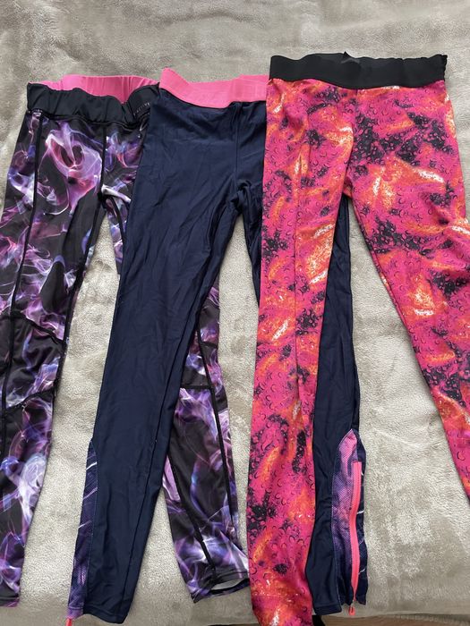Legginsy sportowe Reserved, New Yorker, Domyos XS/S 3 pary + 1 gratis