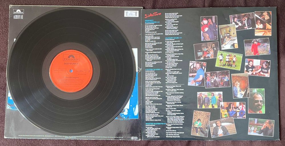 Deep Purple Perfect Strangers winyl GER 1985 EX