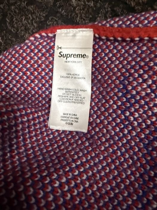 Светр Supreme Blow Sweater 'Red'