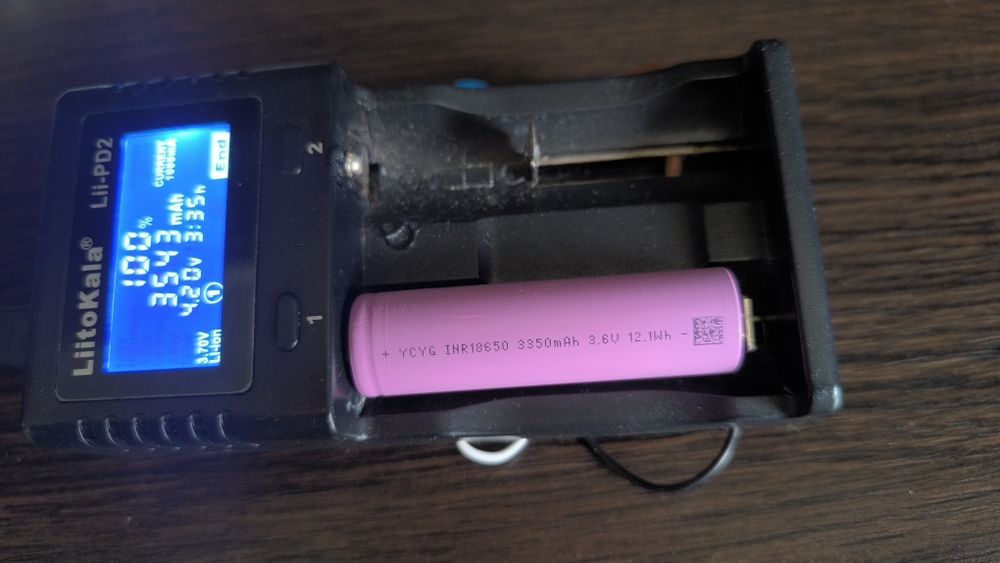 Акумулятор INR 18650 3500mAh 10C Li-Ion YCYG samsung EVE LJ Dmegc soni