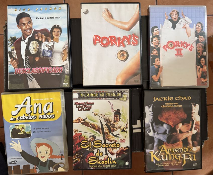 Vendo estes Dvds