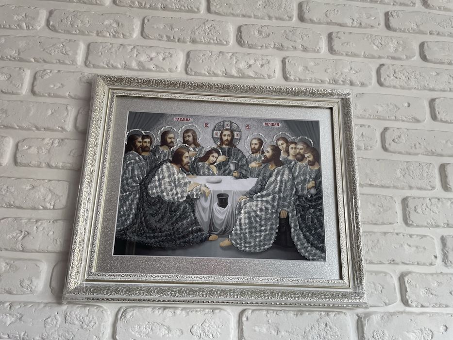 Картини вишиті бісером, ікони