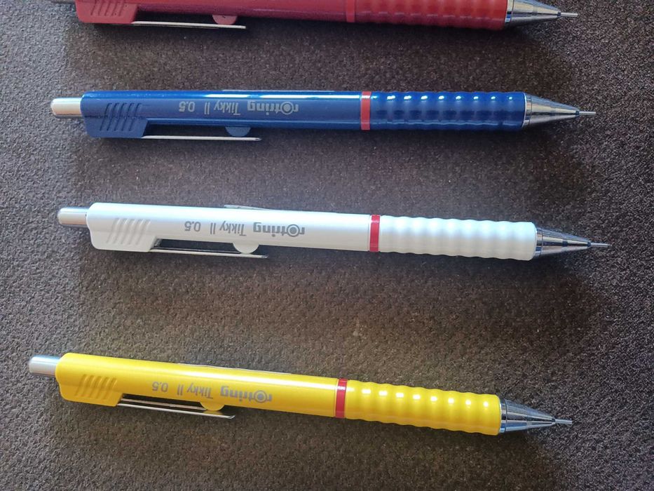 Conjunto 6 lapiseiras Rotring Tikky II de 0,5