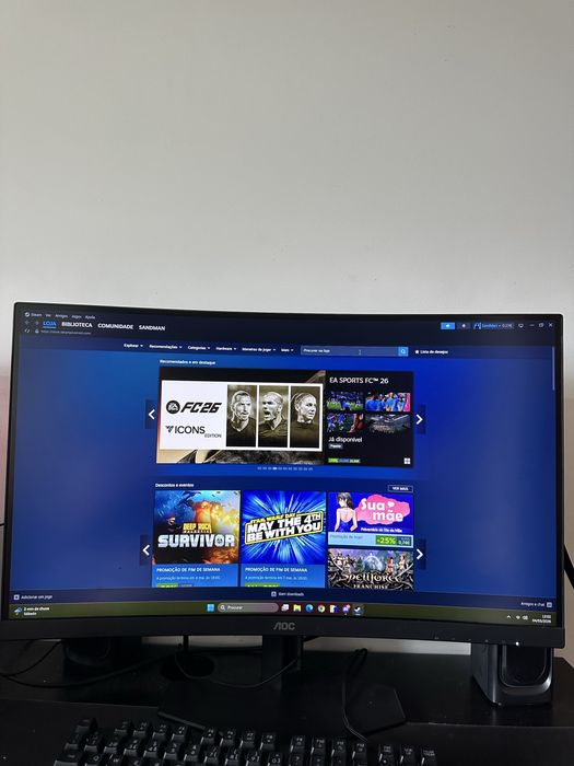 PC Gaming Ryzen 5 / GTX 1080 / 32GB / SSD 1TB + Monitor AOC 27” 280Hz