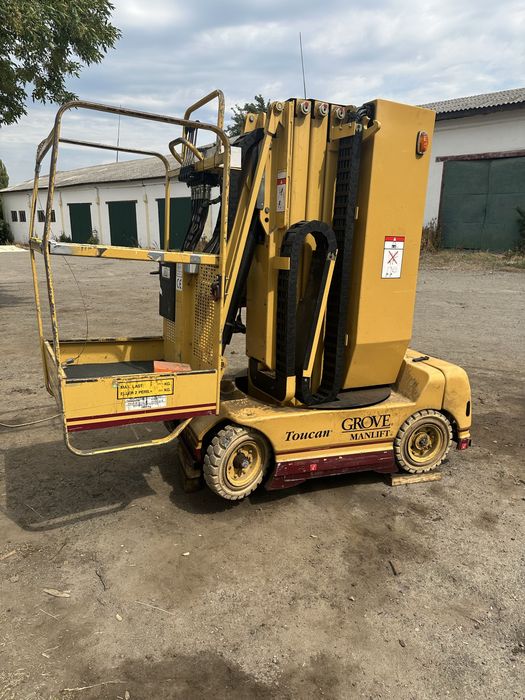 Підйомник телескопічний Grove Manlift Toucan 860 тільки привезений з Данії