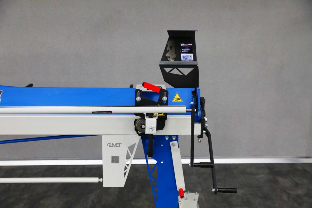 Zaginarka do blachy M40X2200 z nożem krążkowym