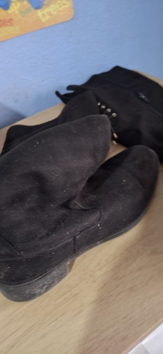 Botas cano alto preto