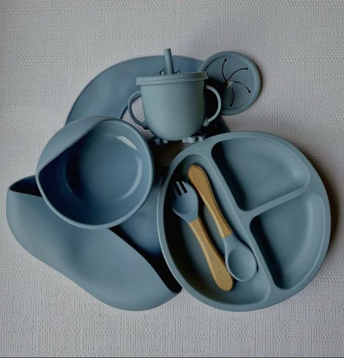 Детская посуда  набор новая