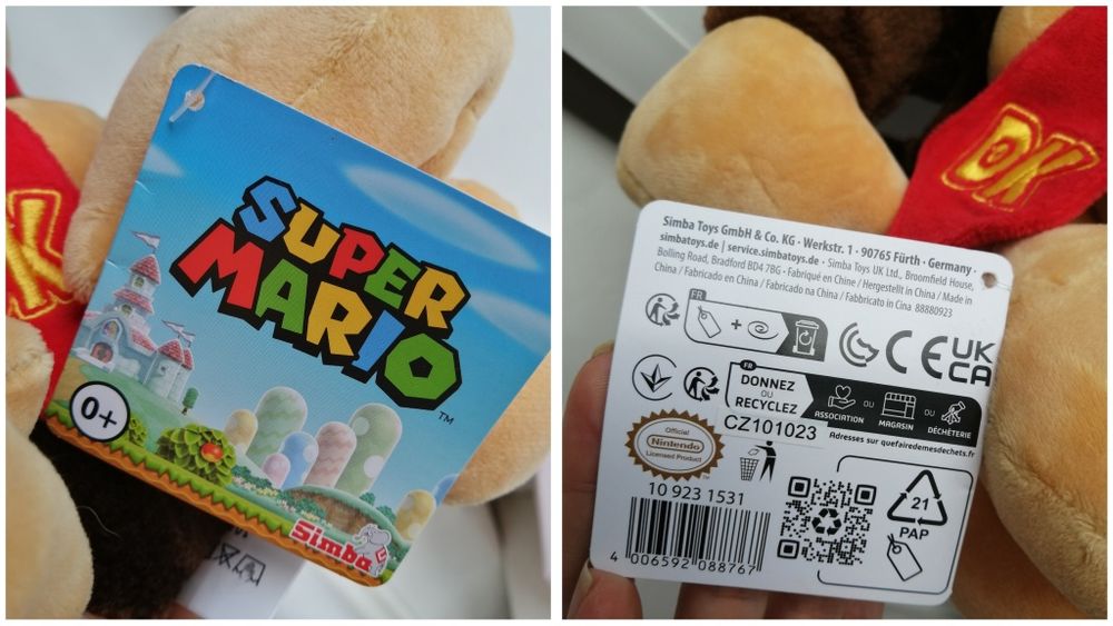 Донкі Конг Супер Маріо подарунок дитині хлопчику Super Mario іграшка