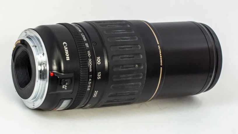 Teleobjectiva 100 300 Canon ultrasonic