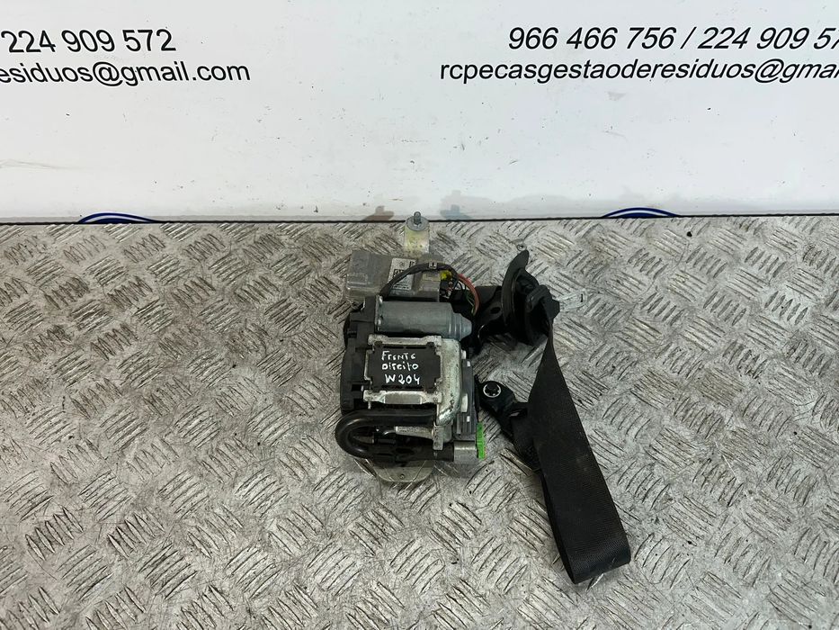 Cinto De Segurança Frontal Esquerdo Original Mercedes Benz W204 2007
