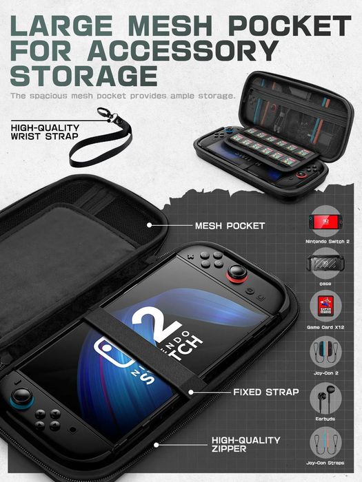 Bolsa Supcase (Mumba) Nintendo Switch 2