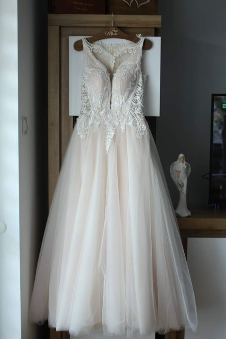 Suknia ślubna rozmiar L 40